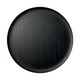 Solar Floor Lamp - Black Wood / White