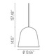 Can Can Pendant -  / 