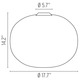 Glo-Ball C2 Ceiling Flush Mount - /