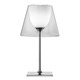 Ktribe T2 Table Lamp - Chrome / Transparent