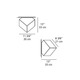 Edge Wall / Ceiling  Mount -  / 