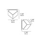 Edge Wall / Ceiling  Mount -  / 
