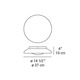 Lunex Wall / Ceiling Mount - /