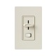 Skylark 600W Incandescent Single Pole Dimmer - Light Almond / 