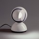 Eclisse Table Lamp - Polished White / 