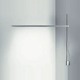 Talak Fluorescent Wall Mount - Chromed Steel / White Talak Fluorescent Wall Mount - Chromed Steel / White