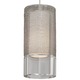 Freejack Manchon Pendant - Satin Nickel / Clear Freejack Manchon Pendant - Satin Nickel / Clear