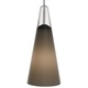 Freejack Selina Pendant - Satin Nickel / Smoke