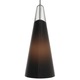 Freejack Selina Pendant - Satin Nickel / Brown