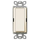 Satin Colors Single Pole General Purpose Switch - Eggshell Satin Colors Single Pole General Purpose Switch - Eggshell /