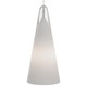 Freejack Selina Pendant - Satin Nickel / White