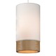 Freejack Topo Pendant - Satin Nickel / White / Maple Freejack Topo Pendant - Satin Nickel / White / Maple