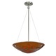 Neptune Chandelier - Satin Nickel / Lava Neptune Chandelier - Satin Nickel / Lava