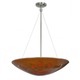 Neptune Chandelier - Satin Nickel / Lava Neptune Chandelier - Satin Nickel / Lava