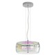 Bella Donna Suspension - Satin Nickel / Clear