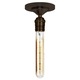 Retro Tubular Ceiling Flush Mount - Bronze Retro Tubular Ceiling Flush Mount - Bronze /