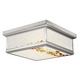 Avenue Ceiling Flush Mount - Polished Nickel / Opal