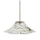 EZ Jack Peak Crystal Pendant - Satin Nickel / Clear EZ Jack Peak Crystal Pendant - Satin Nickel / Clear