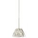 EZ Jack Ridge Crystal Pendant - Satin Nickel / Clear EZ Jack Ridge Crystal Pendant - Satin Nickel / Clear