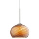 EZ Jack Nautilus Pendant - Satin Nickel / Mocha