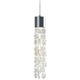 EZ Jack Rock Candy Pendant - Satin Nickel / Clear EZ Jack Rock Candy Pendant - Satin Nickel / Clear
