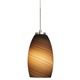 EZ Jack Java Pendant - Satin Nickel / Mocha EZ Jack Java Pendant - Satin Nickel / Mocha
