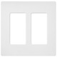 Satin Colors 2 Gang Wall Plate Satin Colors 2 Gang Wall Plate