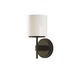 Lenox 9 Wall Sconce - Bronze / Opal Lenox 9 Wall Sconce - Bronze / Opal