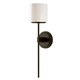 Lenox 18 Wall Sconce - Polished Nickel / Opal