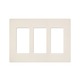 Satin Colors 3 Gand Wall Plate - Eggshell Satin Colors 3 Gand Wall Plate - Eggshell /