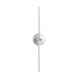 Light Spring Double Wall Sconce - White / 
