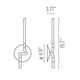 Light Spring Single Wall Sconce - /