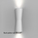 Clessidra 40 Deg Wall Sconce - Gloss White Clessidra 40 Deg Wall Sconce - Gloss White /