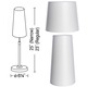 Illuminator Narrow Shade Table Lamp -  / 