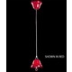 La Femme Pendant - Chrome / Black La Femme Pendant - Chrome / Black