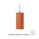 Round Pendant - Brushed Nickel / White