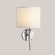 Georgetown Wall Sconce - Polished Nickel / Ecro Georgetown Wall Sconce - Polished Nickel / Ecro