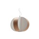Carambola Suspension - Nickel / Cherry Wood / Opal Carambola Suspension - Nickel / Cherry Wood / Opal