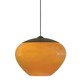 FJ Cylia Pendant - Bronze / Amber FJ Cylia Pendant - Bronze / Amber