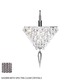 Vertex Freejack Pendant - Polished Chrome / Black Diamond