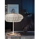 Yuba Table Lamp - Satin Nickel / Clear/Black