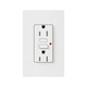 Satin Colors 15A Tamper Resistant GFCI Receptacle - Snow Satin Colors 15A Tamper Resistant GFCI Receptacle - Snow /