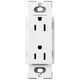 Satin Colors 15A Receptacle - Snow Satin Colors 15A Receptacle - Snow /