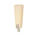 Cornet E-Tape Wall Sconce - Satin Nickel / Off White Cornet E-Tape Wall Sconce - Satin Nickel / Off White