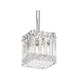 Quantum Pendant - Stainless Steel / Spectra Crystal