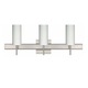 Copa Bath Bar 3-Light - Satin Nickel / Opal Matte Copa Bath Bar 3-Light - Satin Nickel / Opal Matte