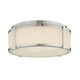 Roxy Ceiling Flush Mount - Polished Nickel / Etched Glass Roxy Ceiling Flush Mount - Polished Nickel / Etched Glass