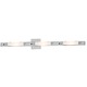 Styx Bath Bar - Chrome / Opal Styx Bath Bar - Chrome / Opal
