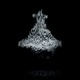 Pandora Chandelier - Matte White / Crystal
