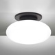 5401 Ceiling Flush Mount - Hand Brushed Old Bronze / Satin White